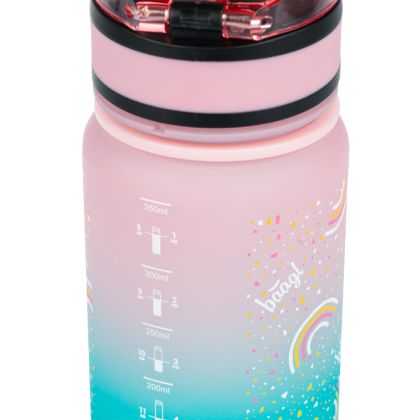 BAAGL Tritanová láhev na pití Gradient Duha, 350 ml