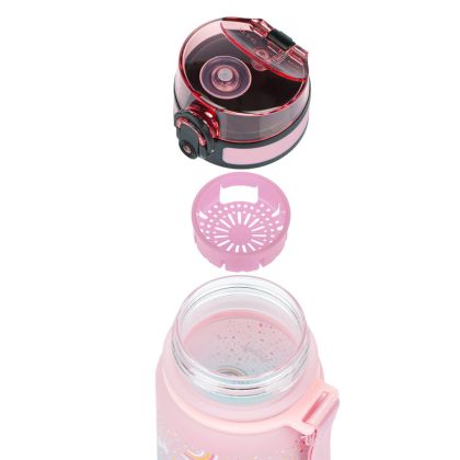 BAAGL Tritanová láhev na pití Gradient Duha, 350 ml