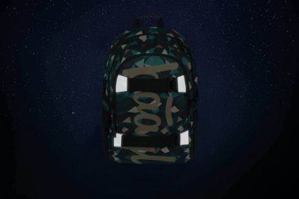 BAAGL SET 3 Skate Polygon: batoh, penál, sáček