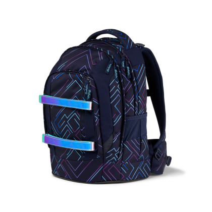 Studentský batoh Ergobag Satch Pack - Purple Laser