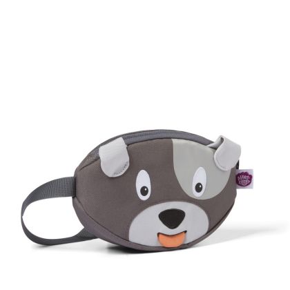 Dětská ledvinka Affenzahn Hip-Bag - Dog David - grey