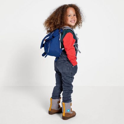 Batůžek pro nejmenší Affenzahn Small Friend Emil Elephant - blue