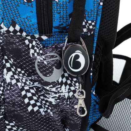 BAGMASTER, Školní batoh LUMI 23 D - Modré auto