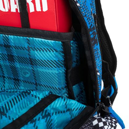 BAGMASTER, Školní batoh LUMI 23 D - Modré auto