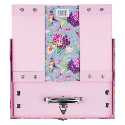 BAAGL Skládací školní kufřík Kolibřík, kování