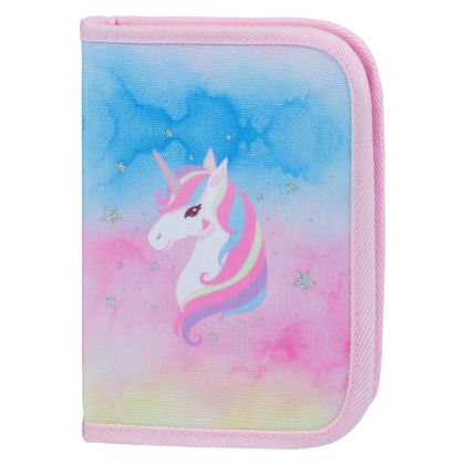 BAAGL SET 3 Airy Rainbow Unicorn: batoh, penál, sáček