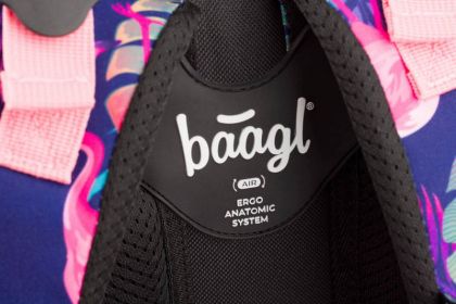 BAAGL Školní batoh Core Flamingo