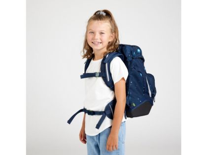 Školní batoh Ergobag Prime - Galaxy modrý