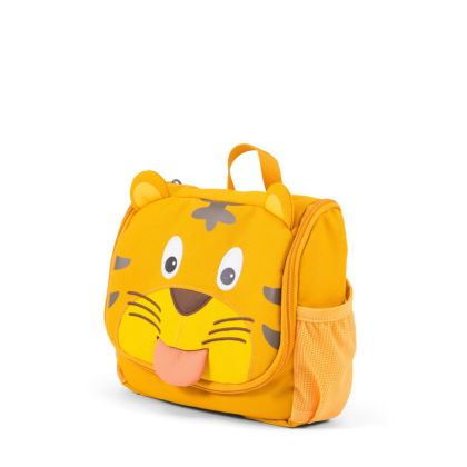 Dětská kosmetická taštička Affenzahn Washbag Timmy Tiger - yellow