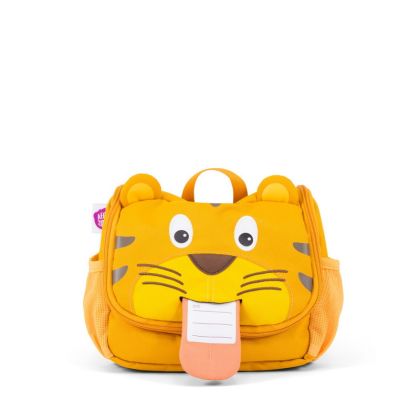Dětská kosmetická taštička Affenzahn Washbag Timmy Tiger - yellow