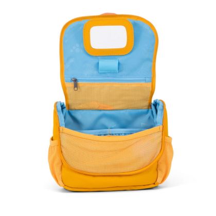 Dětská kosmetická taštička Affenzahn Washbag Timmy Tiger - yellow