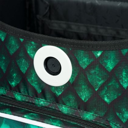 BAAGL Školní aktovka Ergo Drak zelená