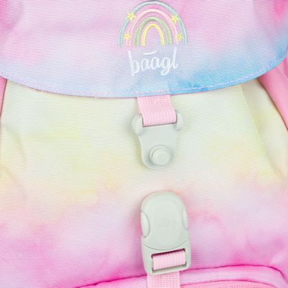 BAAGL Školní batoh Airy Rainbow Unicorn růžový