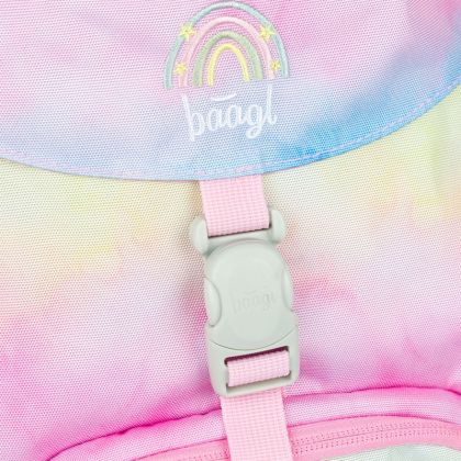 BAAGL Školní batoh Airy Rainbow Unicorn růžový