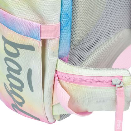 BAAGL Školní batoh Airy Rainbow Unicorn růžový