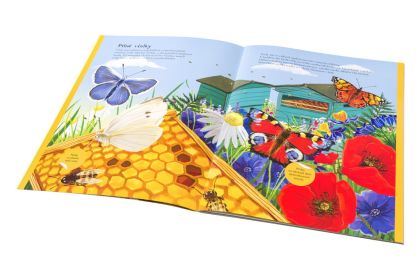 BROUČCI, MOTÝLI a další potvůrky – Kniha samolepek