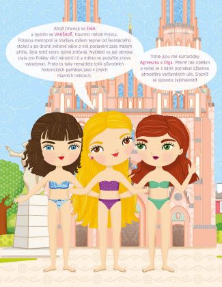 EWA & VARŠAVA - Město plné samolepek