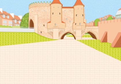 EWA & VARŠAVA - Město plné samolepek