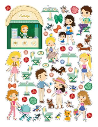 EWA & VARŠAVA - Město plné samolepek