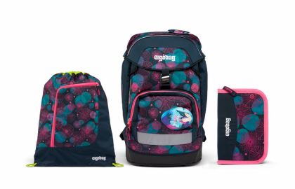 Ergobag Prime školní set 2 - Korálový