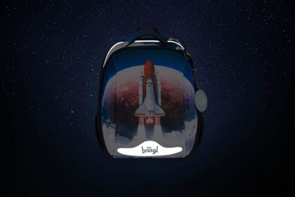 BAAGL Školní aktovka Shelly Space Shuttle