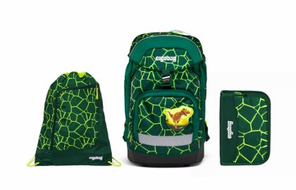 Ergobag Prime školní set 2 - T-rex
