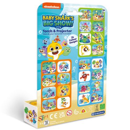 Brainstorm ruční foto projektor - Baby Shark - Žralůček