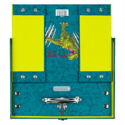 BAAGL Skládací školní kufřík T-REX, kování