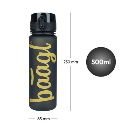 BAAGL Tritanová láhev na pití Logo Gold, 500 ml