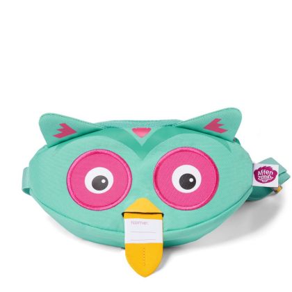 Dětská ledvinka Affenzahn Hip-Bag - Olivia Owl - turquoise