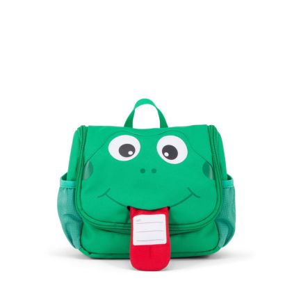 Dětská kosmetická taštička Affenzahn Washbag Finn Frog - green