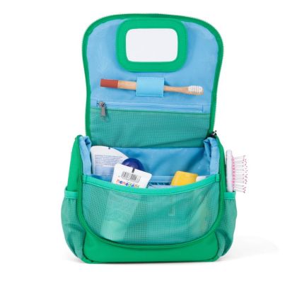 Dětská kosmetická taštička Affenzahn Washbag Finn Frog - green
