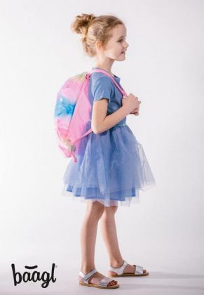 BAAGL Sáček s kapsou Rainbow Unicorn