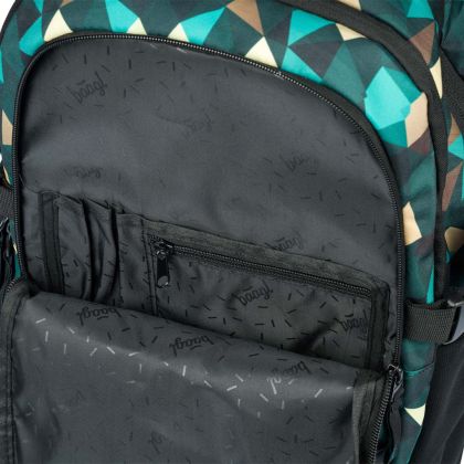 BAAGL Školní batoh Skate Polygon