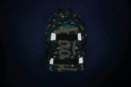 BAAGL Školní batoh Skate Polygon