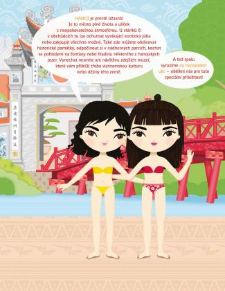 NGOC & HANOJ – Město plné samolepek