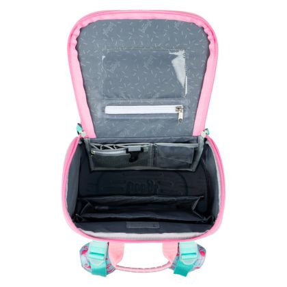 BAAGL Školní aktovka Zippy Plameňák růžová