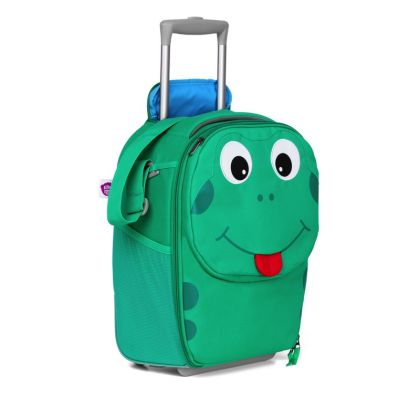 Dětský cestovní kufřík Affenzahn Trolley Finn Frog - green