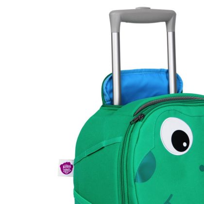 Dětský cestovní kufřík Affenzahn Trolley Finn Frog - green