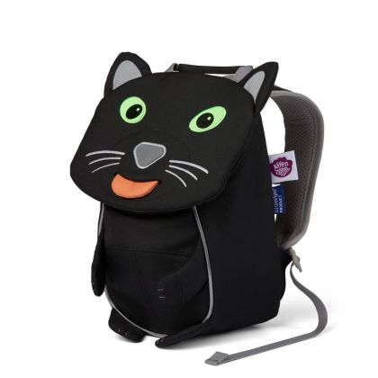 Batůžek pro nejmenší Affenzahn Small Friend Panther - black