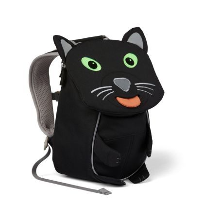 Batůžek pro nejmenší Affenzahn Small Friend Panther - black