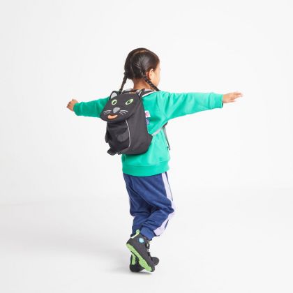 Batůžek pro nejmenší Affenzahn Small Friend Panther - black