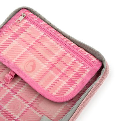 BAGMASTER, Školní dvouchlopňový penál CASE DOPI 23 B - Jednorožec a králíčci