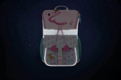 BAAGL SET 3 Zippy Plameňák: aktovka, penál, sáček