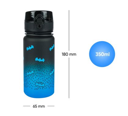 BAAGL Tritanová láhev na pití Gradient Batman Blue, 350 ml