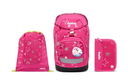 Ergobag Prime školní set 2 - Růžový