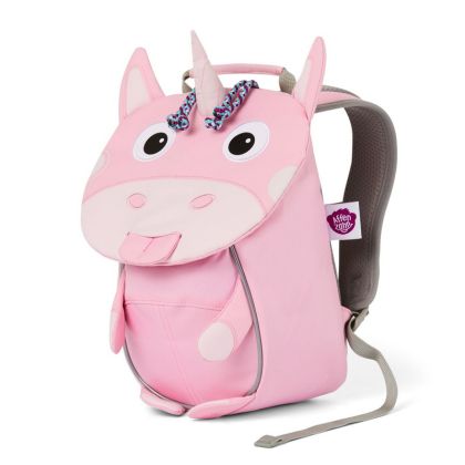 Batůžek pro nejmenší Affenzahn Small Friend Ulrike Unicorn - pink s dárkem