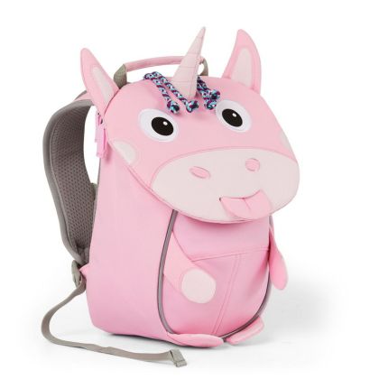 Batůžek pro nejmenší Affenzahn Small Friend Ulrike Unicorn - pink s dárkem