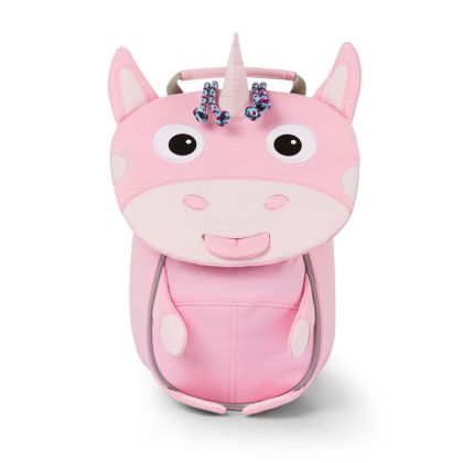 Batůžek pro nejmenší Affenzahn Small Friend Ulrike Unicorn - pink s dárkem