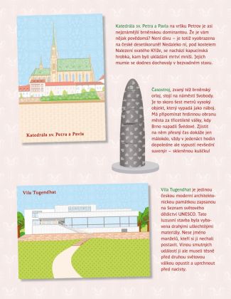 NATÁLKA & BRNO - Město plné samolepek